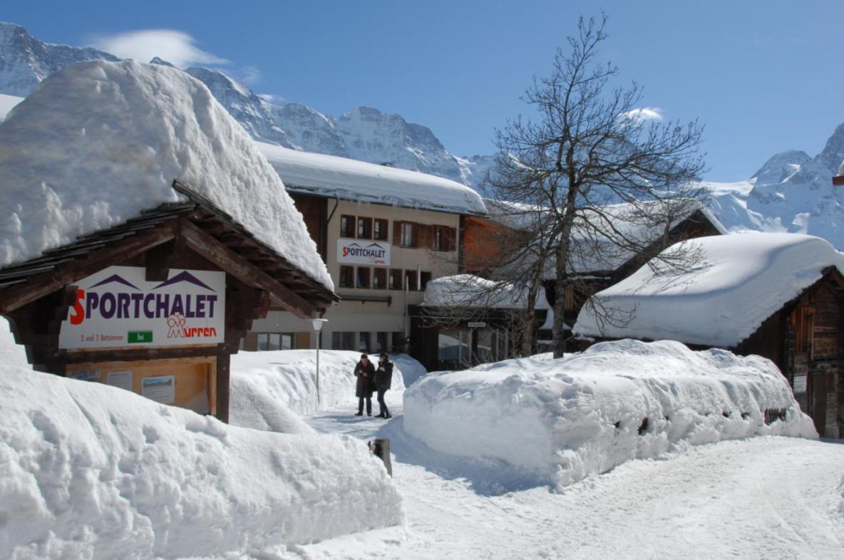 Sportchalet Muerren Bagian luar foto